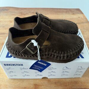 Kith Birkenstock London Braided - Mocca - Size 41 EU - Size 8 Mens US